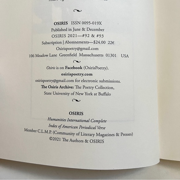 Osiris 93: 49 Years: 1972-2021. ISSN 0095-019X. 58 pages. New - Picture 5 of 7